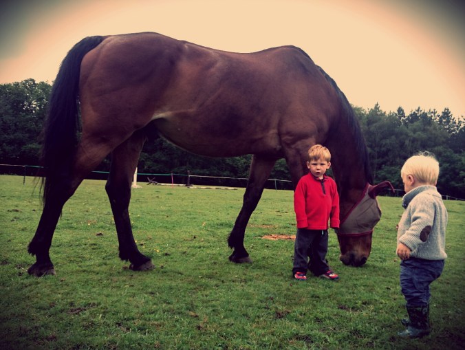 Littlies with Big Merlin 