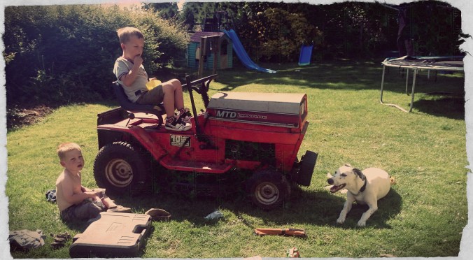 Foofoo the little red tractor.